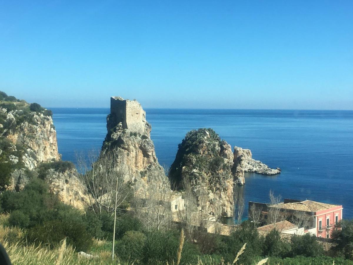 Hotel Cala Rossa Castellammare del Golfo Exterior foto